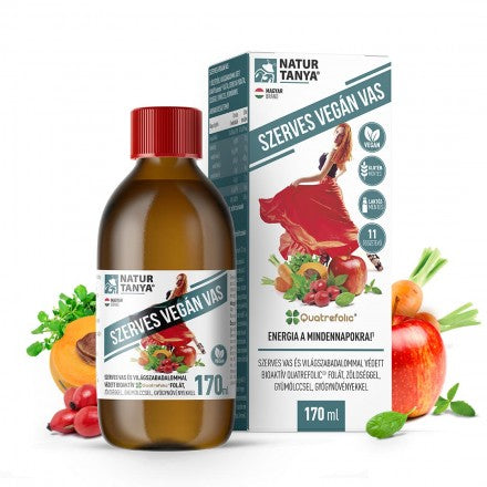 Natur Tanya® ORGANISCHER VEGANER EISENSIRUP
