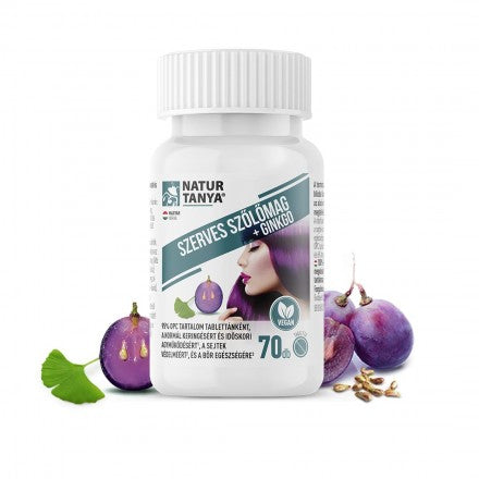 Natur Tanya® Bio-Traubenkerne und Ginkgo